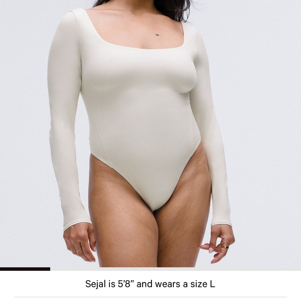 Lululemon NWT Nulu Square Neck Bodysuit Size XL